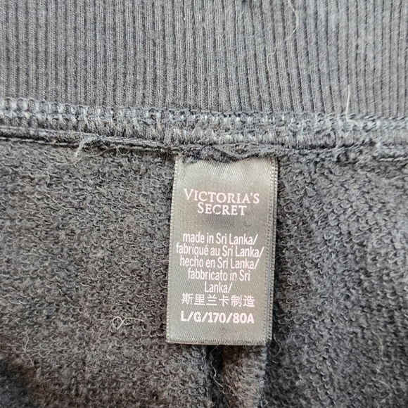 Victoria's Secret Essential Boyfriend pants AND Pullover Hoodie Lg 2 pcs - Picture 8 of 8